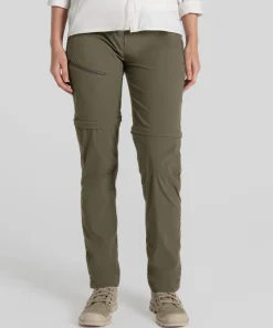 Craghoppers Women's Nosilife Pro Convertible Trouser III Wild Olive