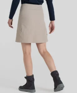 Craghoppers Women's Nosilife Pro Skort Soft Mushroom
