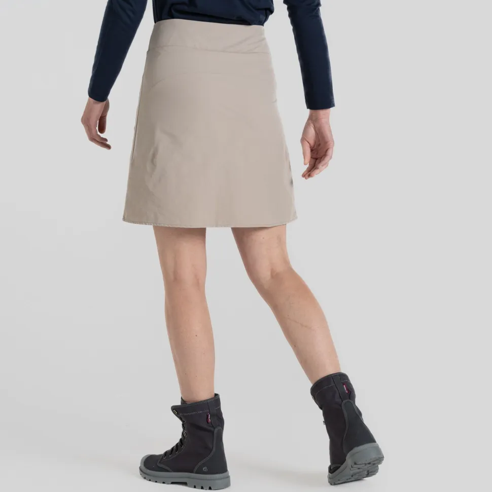 Craghoppers Women's Nosilife Pro Skort Soft Mushroom