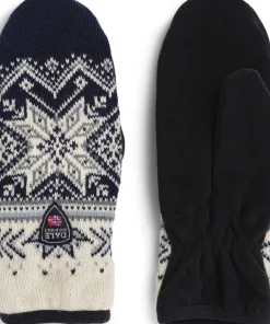 Dale of Norway Vail Polar Mittens Offwhite/Marine/Midnight Navy