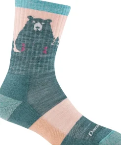 Darn Tough Women's Bear Town Micro Crew Light Cushion Quartz