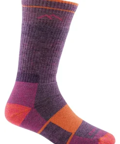 Darn Tough Women's Hiker Boot Sock Full Cushion Plum Heather