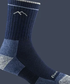 Darn Tough Women's Hiker Micro Crew Midweight Hiking Sock Cushion Eclipse