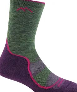 Darn Tough Women's Light Hiker Micro Crew Light Cushion Moss