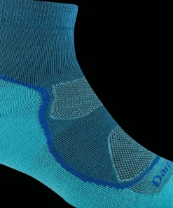 Darn Tough Women's Light Hiker 1/4 Lightweight Hiking Sock Cascade