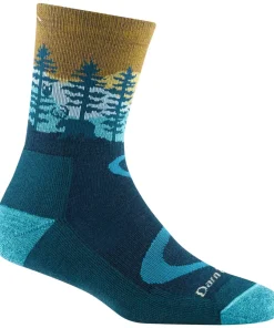 Darn Tough Women's Micro Crew Midweight Hiking Sock Dark Teal
