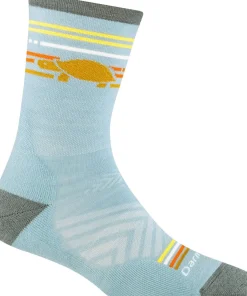 Darn Tough Women's Pacer Micro Crew Ultra-Lightweight With Cushion Glacier
