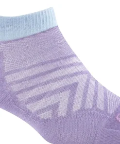 Darn Tough Women's Run No Show Tab Ultra-Lightweight Lavender