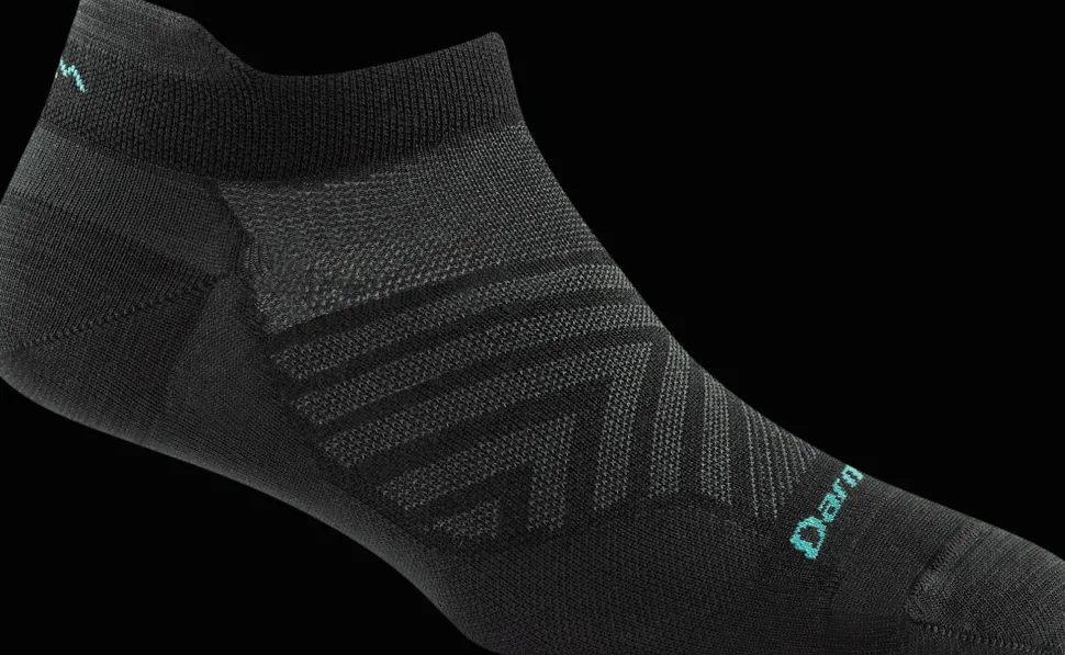 Darn Tough Women's Run No Show Tab Ultra-Lightweight Black