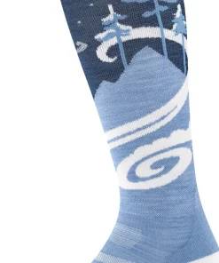 Darn Tough Women's Swirlwind Otc Lightweight With Cushion Midnight