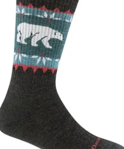Darn Tough Women's Vanna Grizzle Boot Hiking Socks Charcoal