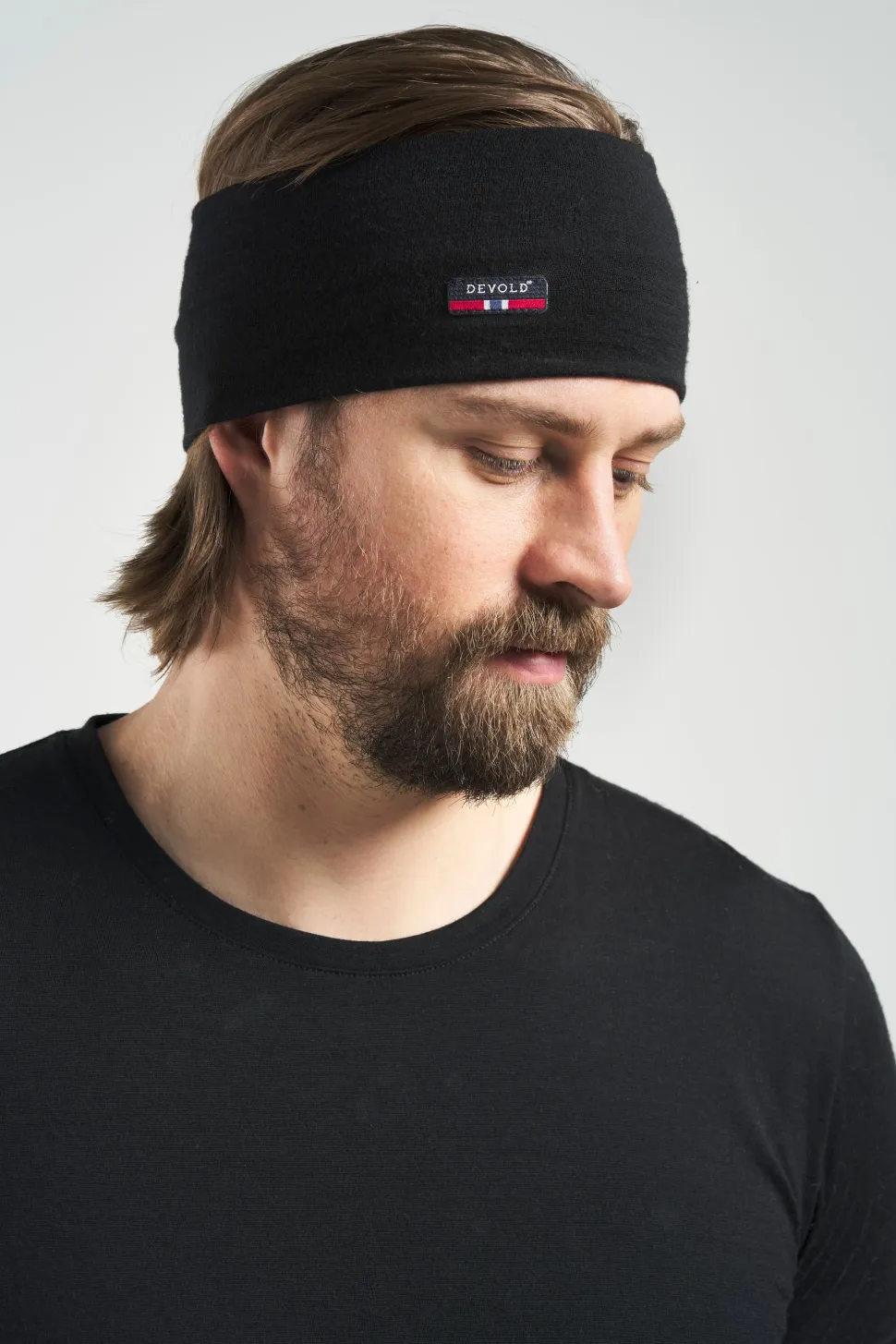 Devold Breeze Merino 150 Headband Black