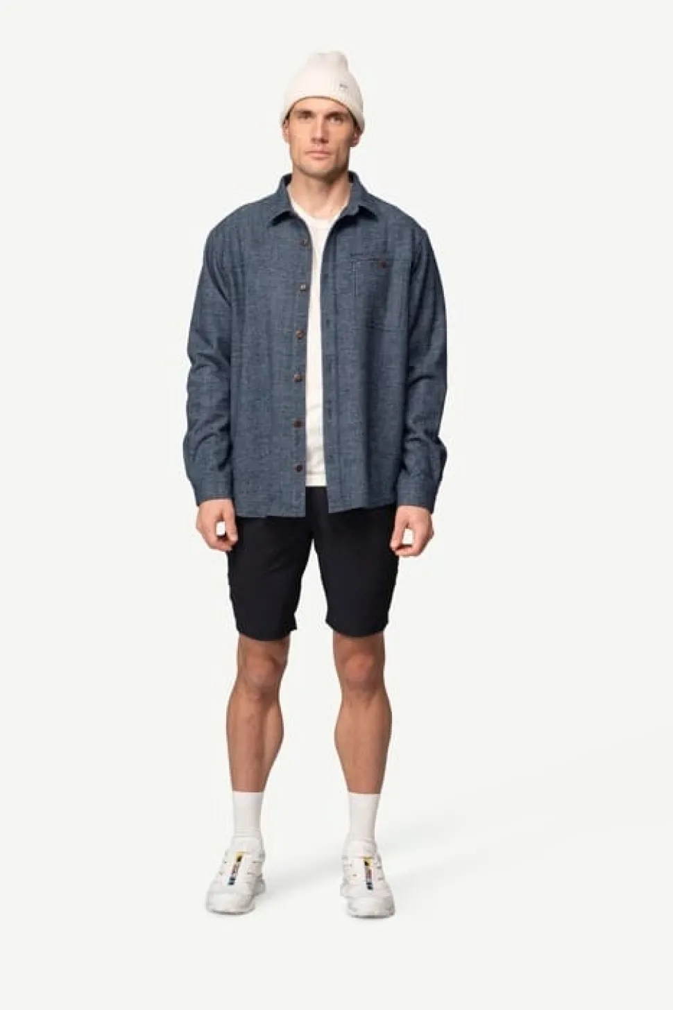 Devold Unisex Merino Overshirt Raw White