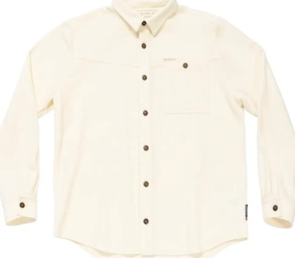 Devold Unisex Merino Overshirt Raw White