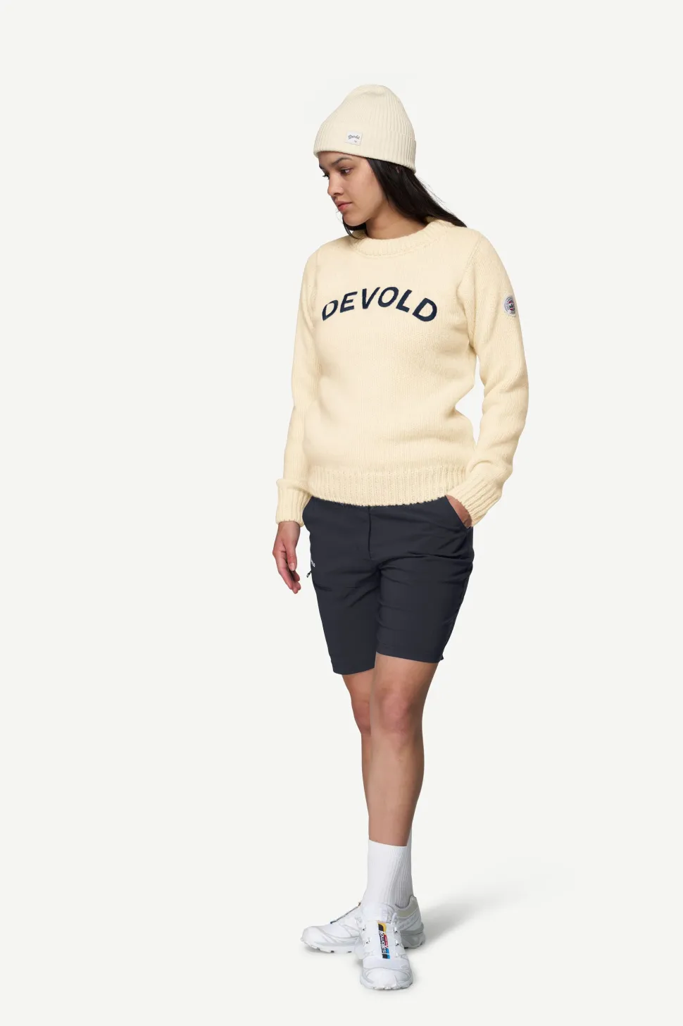Devold Unisex Nansen Legacy Sweater Raw White