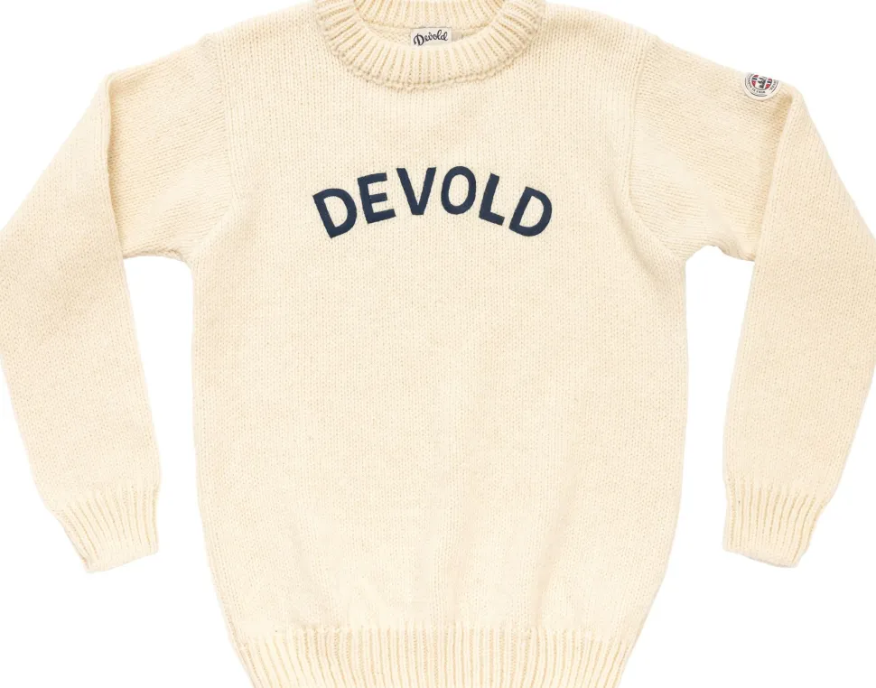 Devold Unisex Nansen Legacy Sweater Raw White