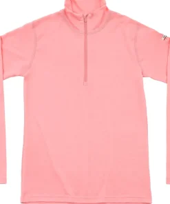 Devold Women's Breeze Plus Merino 200 Zip Neck Apricot