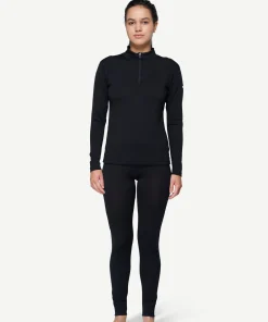 Devold Women's Breeze Plus Merino 200 Zip Neck Black