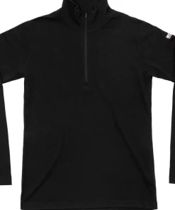 Devold Women's Breeze Plus Merino 200 Zip Neck Black