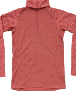 Devold Women's Duo Active Merino 205 Zip Neck Marsala