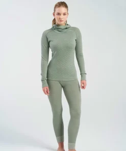 Devold Women's Kvitegga Merino 230 Hoodie Raw White
