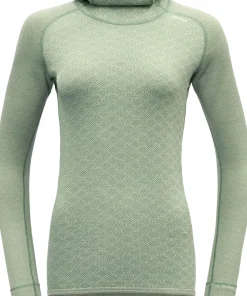 Devold Women's Kvitegga Merino 230 Hoodie Raw White