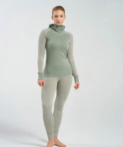 Devold Women's Kvitegga Merino 230 Hoodie Raw White