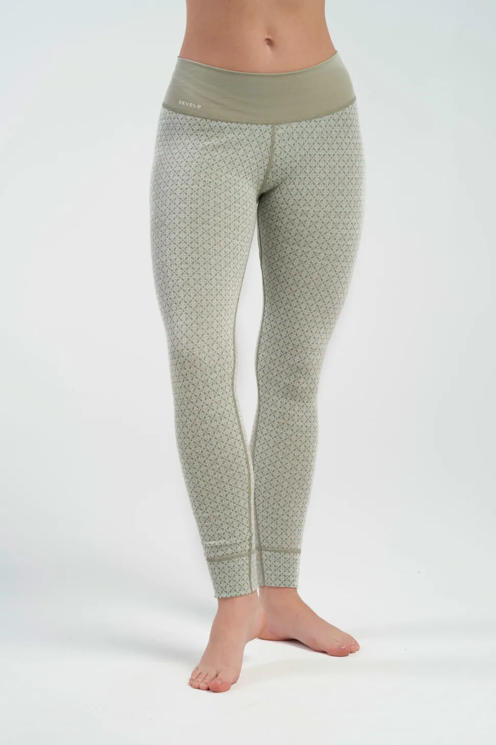 Devold Women's Kvitegga Merino 230 Longs Raw White