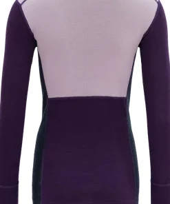 Devold Women's Lauparen Merino 190 Shirt Orchid/Lilac/Ink