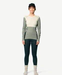 Devold Women's Lauparen Merino 190 Shirt Raw White/fog/ink