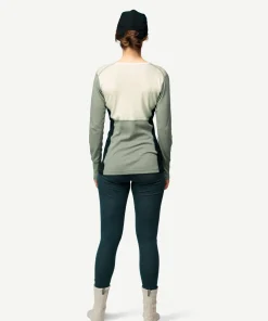 Devold Women's Lauparen Merino 190 Shirt Raw White/fog/ink