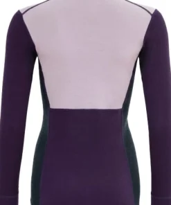 Devold Women's Lauparen Merino 190 Zip Neck Orchid/lilac/ink