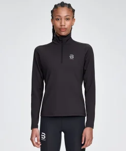 Dæhlie Women's Half Zip Tempo Obsidian
