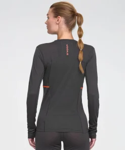 Dæhlie Women's Performance Wool Long Sleeve Obsidian