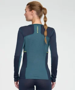 Dæhlie Women's Performance Wool Long Sleeve Teal