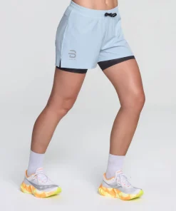 Dæhlie Women's Shorts Run 2-in-1 Blue Aura