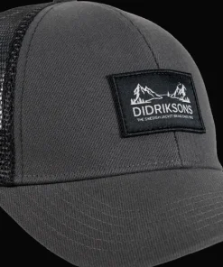 Didriksons Pellas Cap Black/Grey