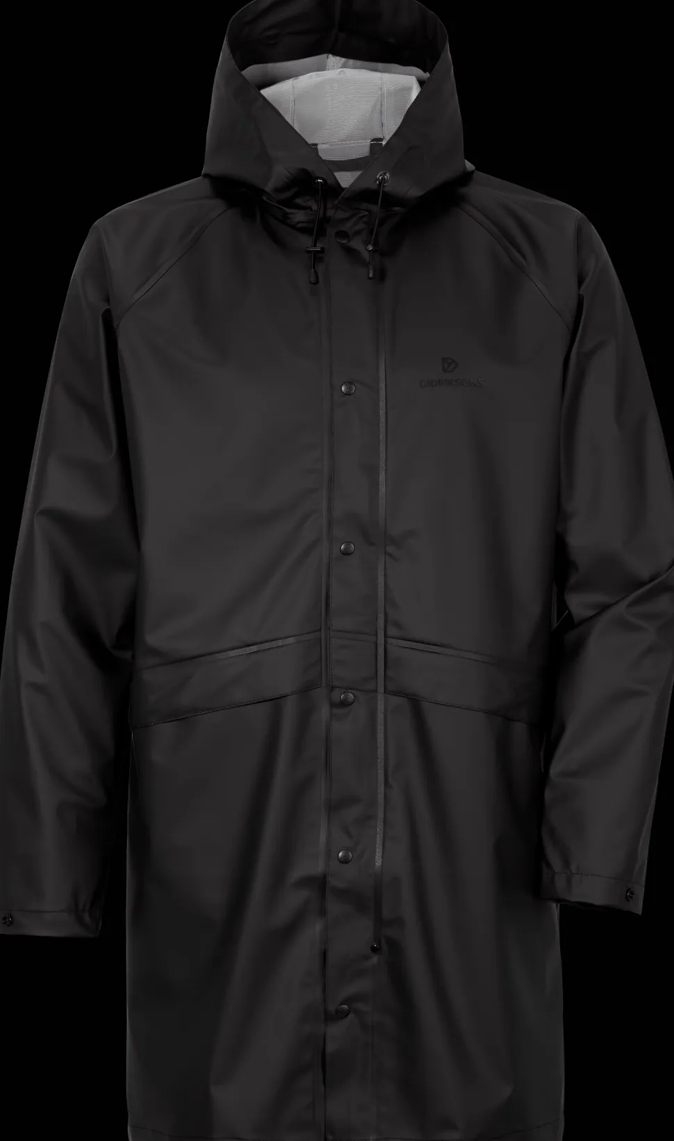 Didriksons Unisex Avon Parka Galon Black