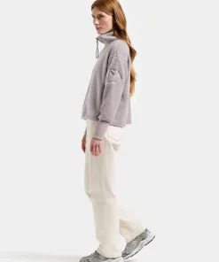 Didriksons Women's Alexa Full Zip 3 Sunrise Mist