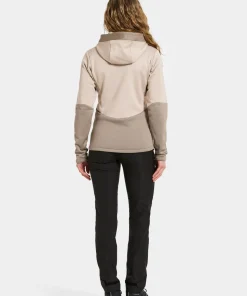 Didriksons Women's Anneli Full Zip 3 Beach Beige