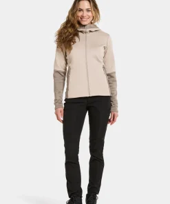 Didriksons Women's Anneli Full Zip 3 Beach Beige