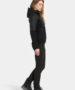 Didriksons Women's Annema Full Zip 6 Black