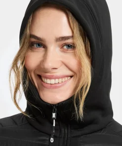 Didriksons Women's Annema Full Zip 6 Black