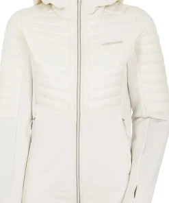 Didriksons Women's Annema Full Zip 6 Shell White