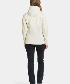 Didriksons Women's Annema Full Zip 6 Shell White