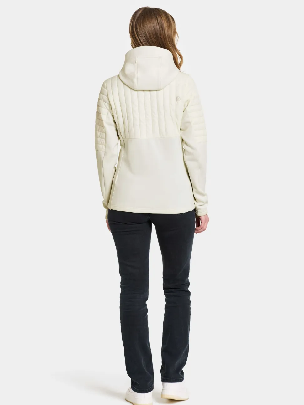 Didriksons Women's Annema Full Zip 6 Shell White