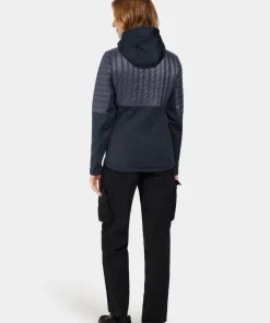 Didriksons Women's Annema Full Zip 6 Dark Night Blue