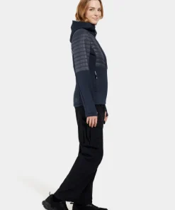 Didriksons Women's Annema Full Zip 6 Dark Night Blue