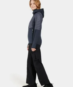 Didriksons Women's Annema Full Zip 6 Dark Night Blue