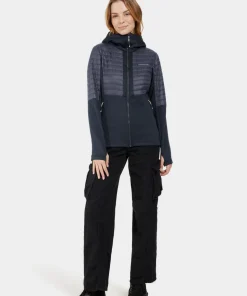 Didriksons Women's Annema Full Zip 6 Dark Night Blue